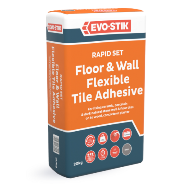 evostik uk Rapid Set Floor Wall Flexible Tile Adhesive product image