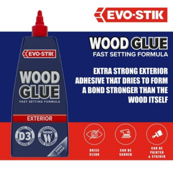 evo stik uk wood glue exterior product image
