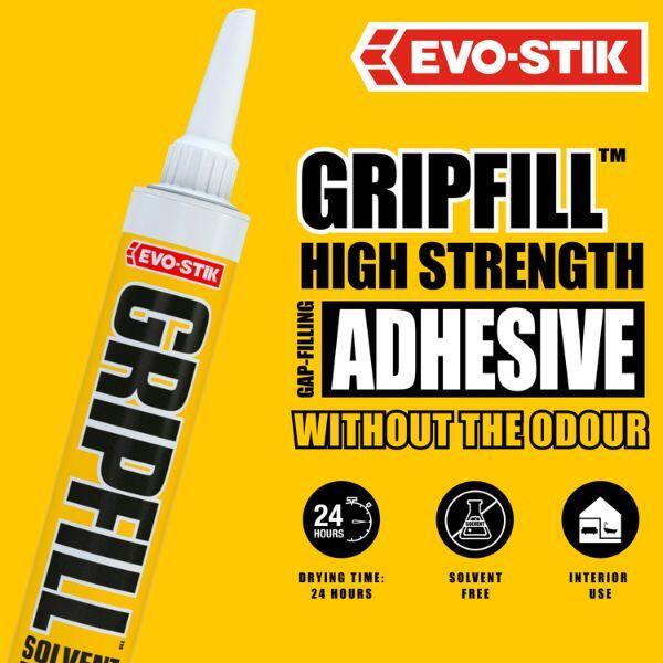 EVO-STIK GRIPFILL Solvent-Free Gap-Filling Adhesive 4