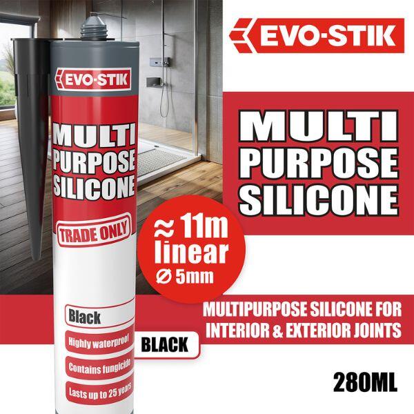 EVO-STIK Multi Purpose Silicone Sealant 2
