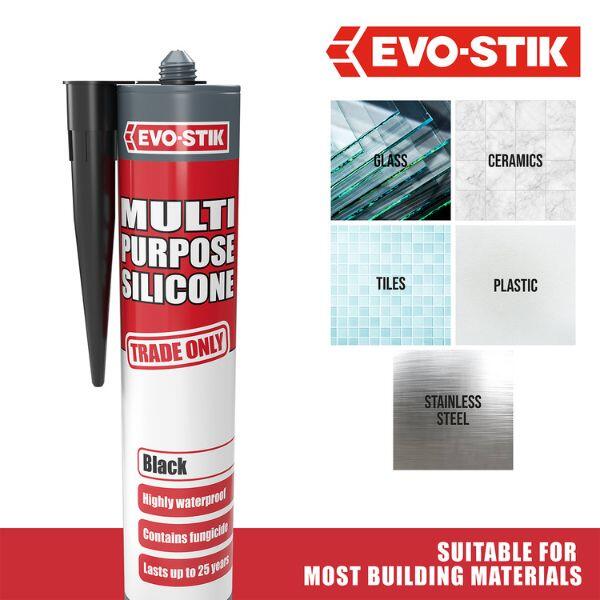 EVO-STIK Multi Purpose Silicone Sealant 5
