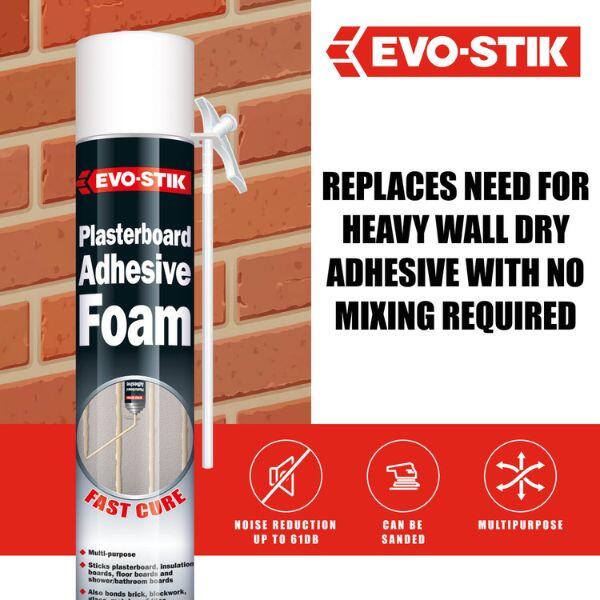 EVO-STIK Plasterboard Adhesive Foam 4