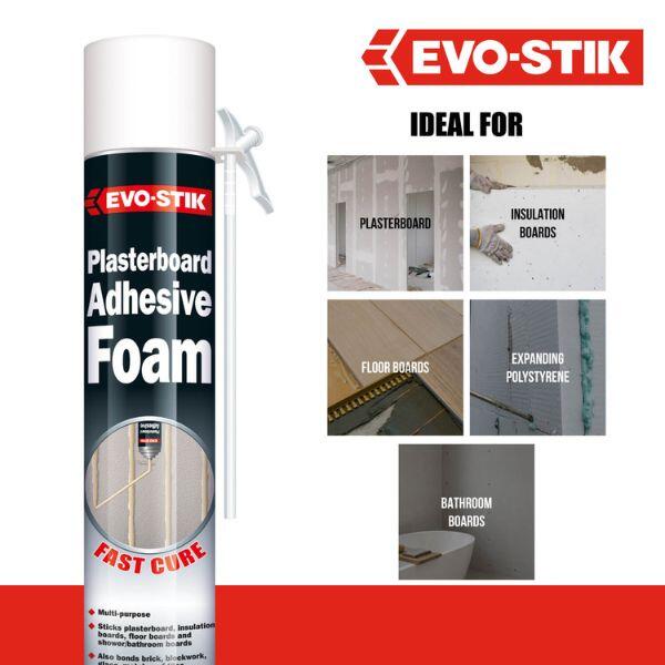 EVO-STIK Plasterboard Adhesive Foam 7