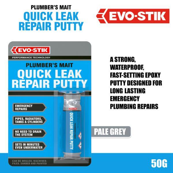EVO-STIK Plumber's Mait Quick Leak Repair Putty 2