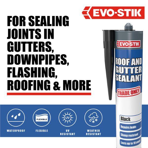 EVO-STIK Roof & Gutter Sealant 3