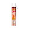 Evostik Fire Retardant Expanding Foam Filler aerosol can with applicator tube shown as a product packshot on a neutral background, designed to create fire-rated, airtight seals that help prevent the transmission of smoke through joints and gaps.