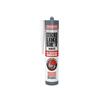 Evostik Sticks Like All Weather Adhesive cartridge in white shown as a product packshot on a neutral background, highlighting high-strength bonding, all-weather performance and adhesion to wet surfaces for interior and exterior applications.