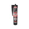 Evostik Sticks Like Turbo All Weather Adhesive cartridge in white shown as a product packshot on a neutral background, highlighting high-strength bonding, rapid grab performance, all-weather durability and adhesion to wet surfaces.