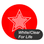 White/Clear for Life