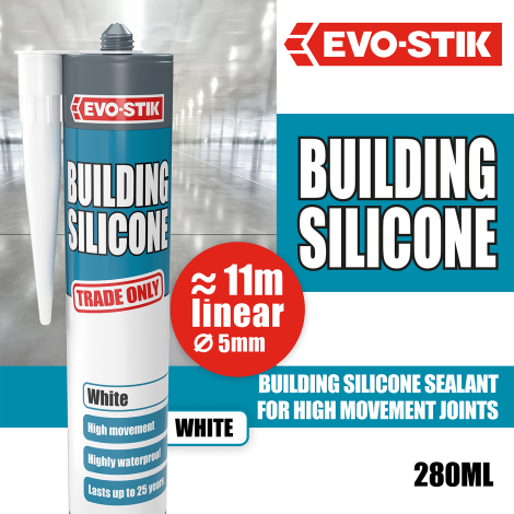 EVO-STIK Building Silicone Sealant - Hero info