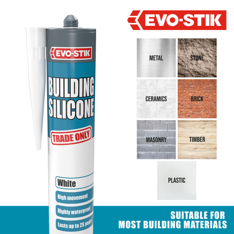 EVO-STIK Building Silicone Sealant - Materials