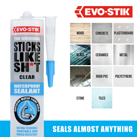 Sticks Like Sh*t waterproof sealant - Benefits 3