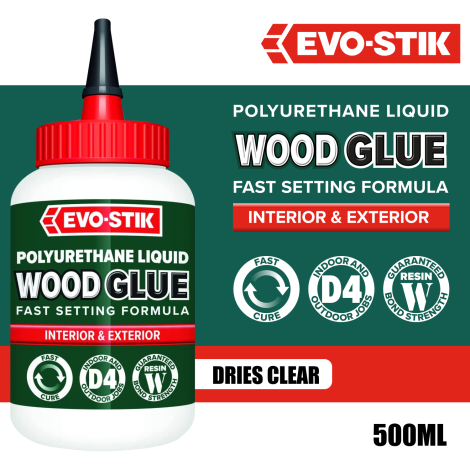 Discover EVO-STIK Polyurethane Wood Glue | PU Wood Adhesive