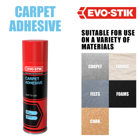 EVO-STIK Carpet Adhesive 500ml
