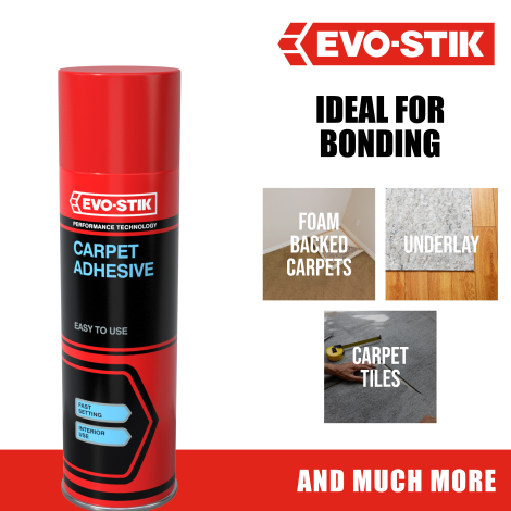 EVO-STIK Carpet Adhesive 500ml