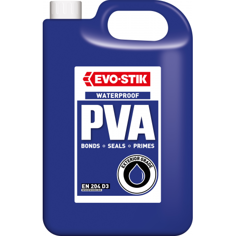 30811820 Evo-stik, Colle PVA étanche, 5L