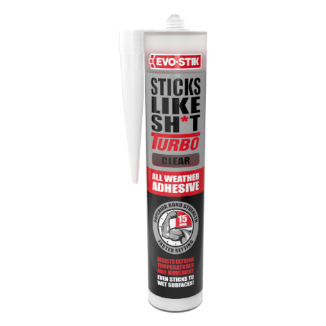 EVO-STIK Sticks Like Sh*t Turbo (Clear)