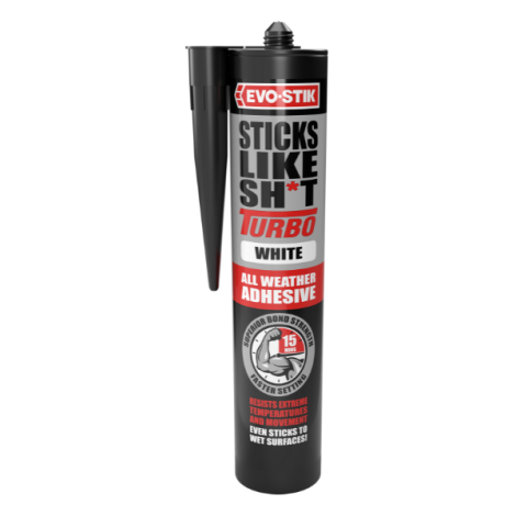 EVO-STIK Sticks Like Sh*t Turbo (White)