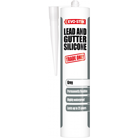 Lead and gutter silicone sealant