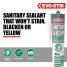 EVO-STIK Sanitary Silicone Stay White - features and benefits