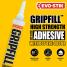EVO-STIK GRIPFILL™ Solvent-Free gap-filling adhesive - Benefits 2